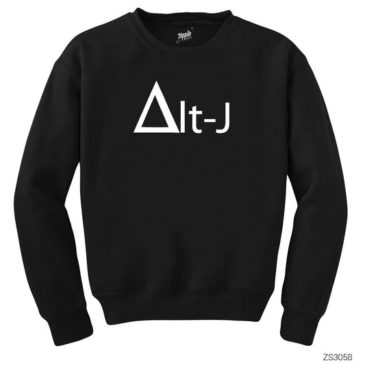Alt-J Siyah Sweatshirt