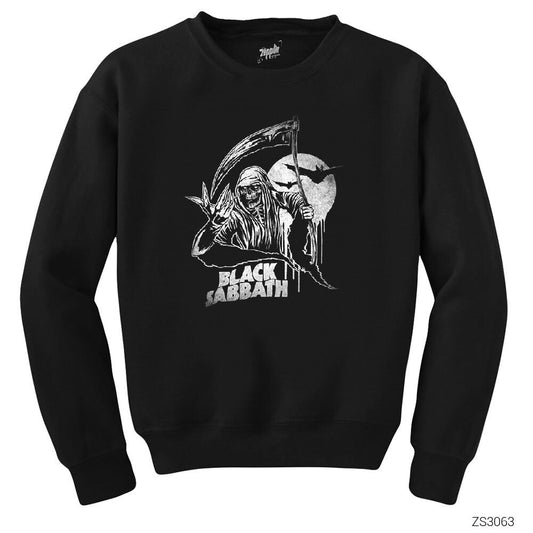 Black Sabbath in Dark Siyah Sweatshirt