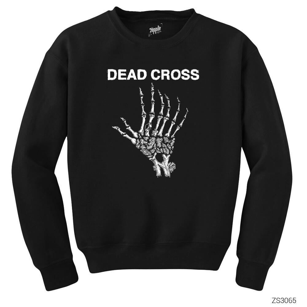 Dead Cross Siyah Sweatshirt