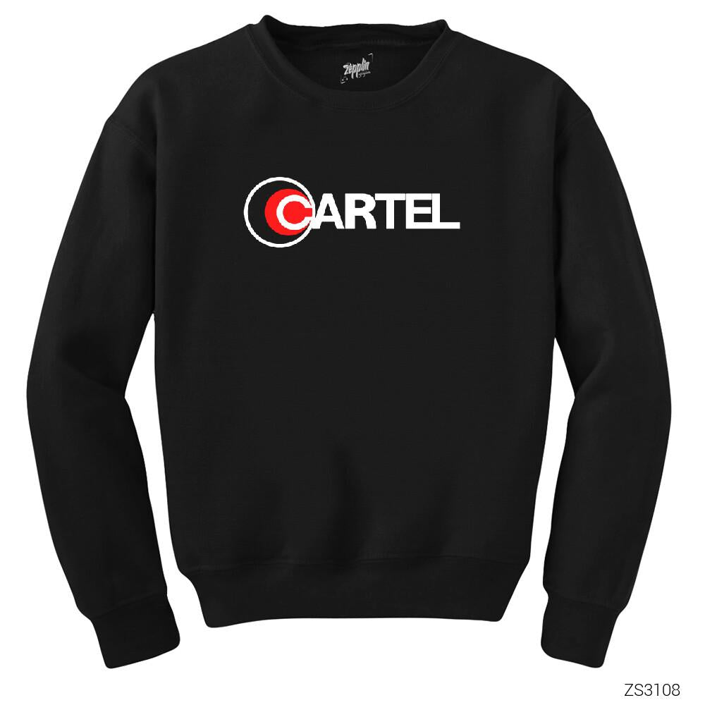 Cartel Siyah Sweatshirt