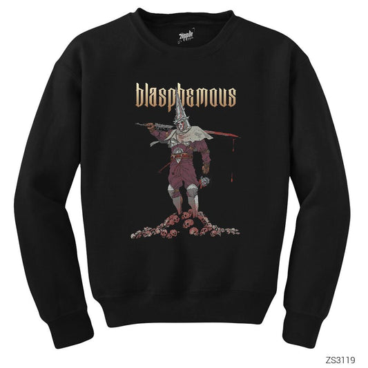 Blasphemous Siyah Sweatshirt