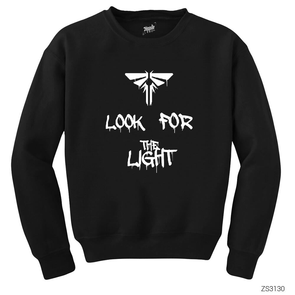 The Last of Us Look for The Light Siyah Sweatshirt