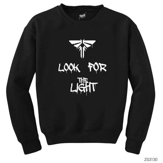 The Last of Us Look for The Light Siyah Sweatshirt