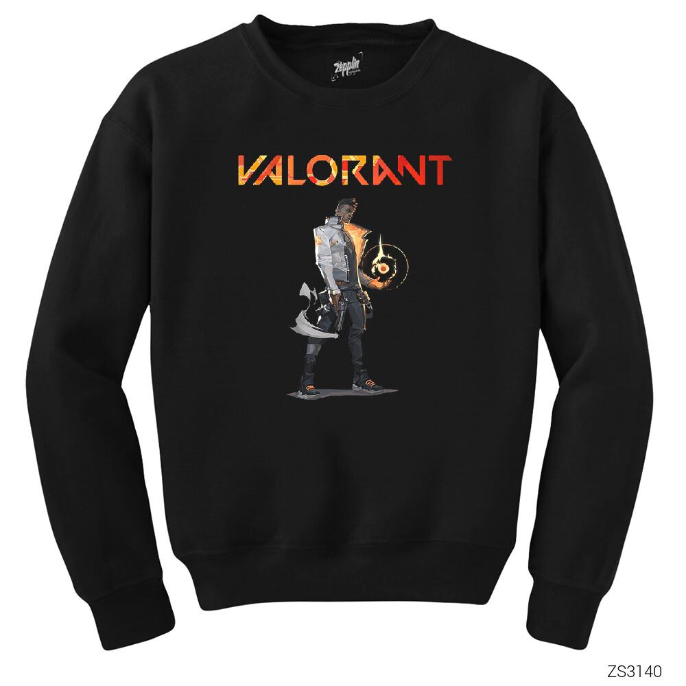 Valorant Phoenix Siyah Sweatshirt