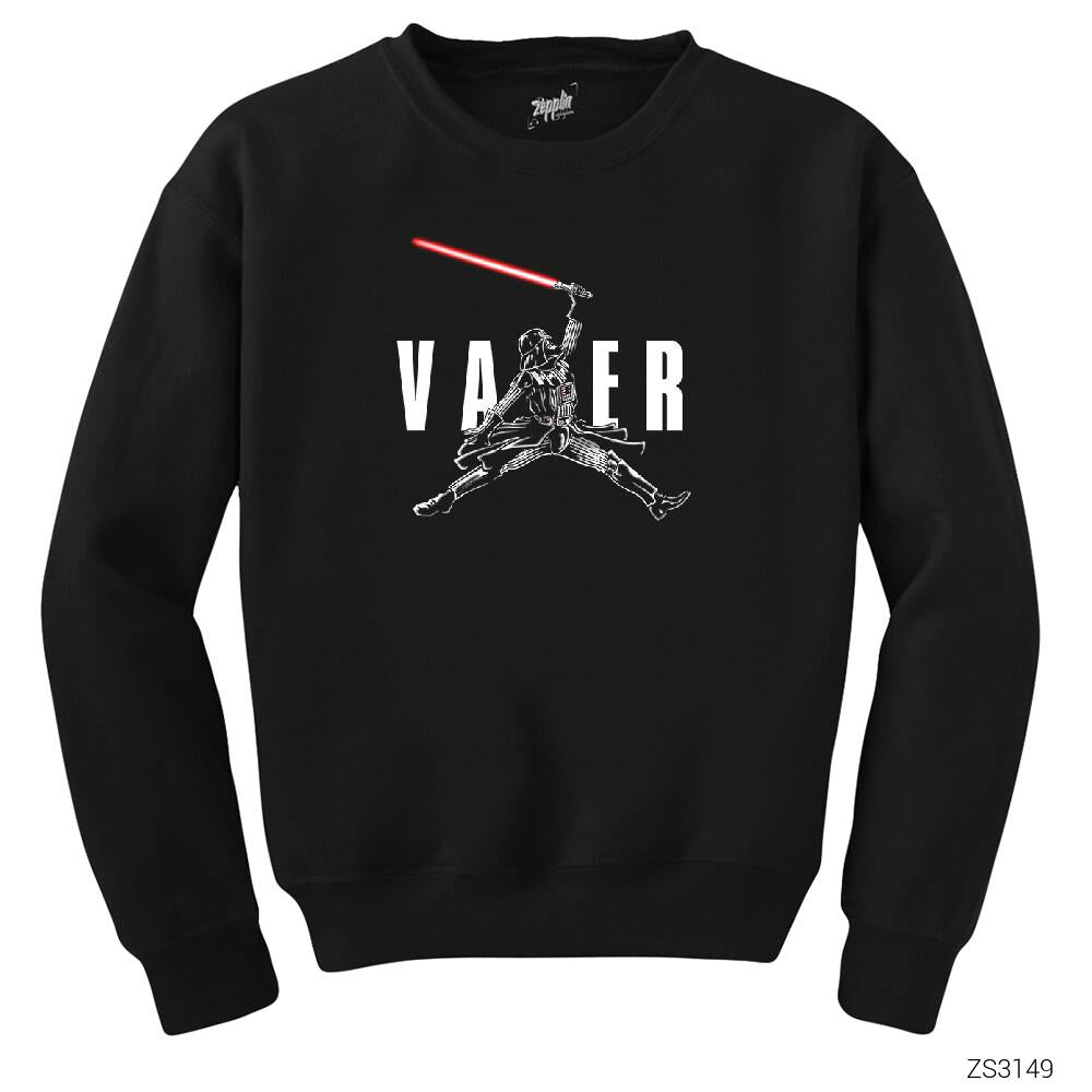 Air Vader Siyah Sweatshirt