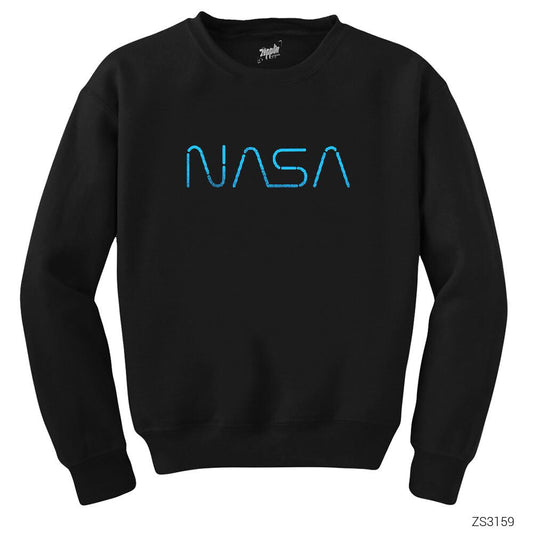 Nasa Lite Siyah Sweatshirt