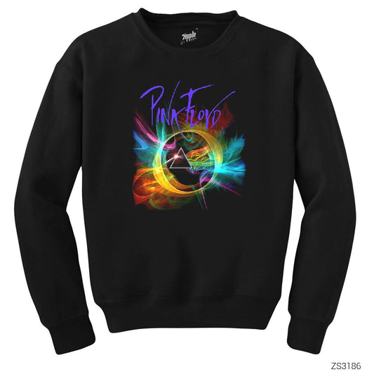 Pink Floyd Smoke Siyah Sweatshirt