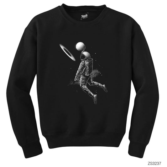 Saturn Dunk Siyah Sweatshirt