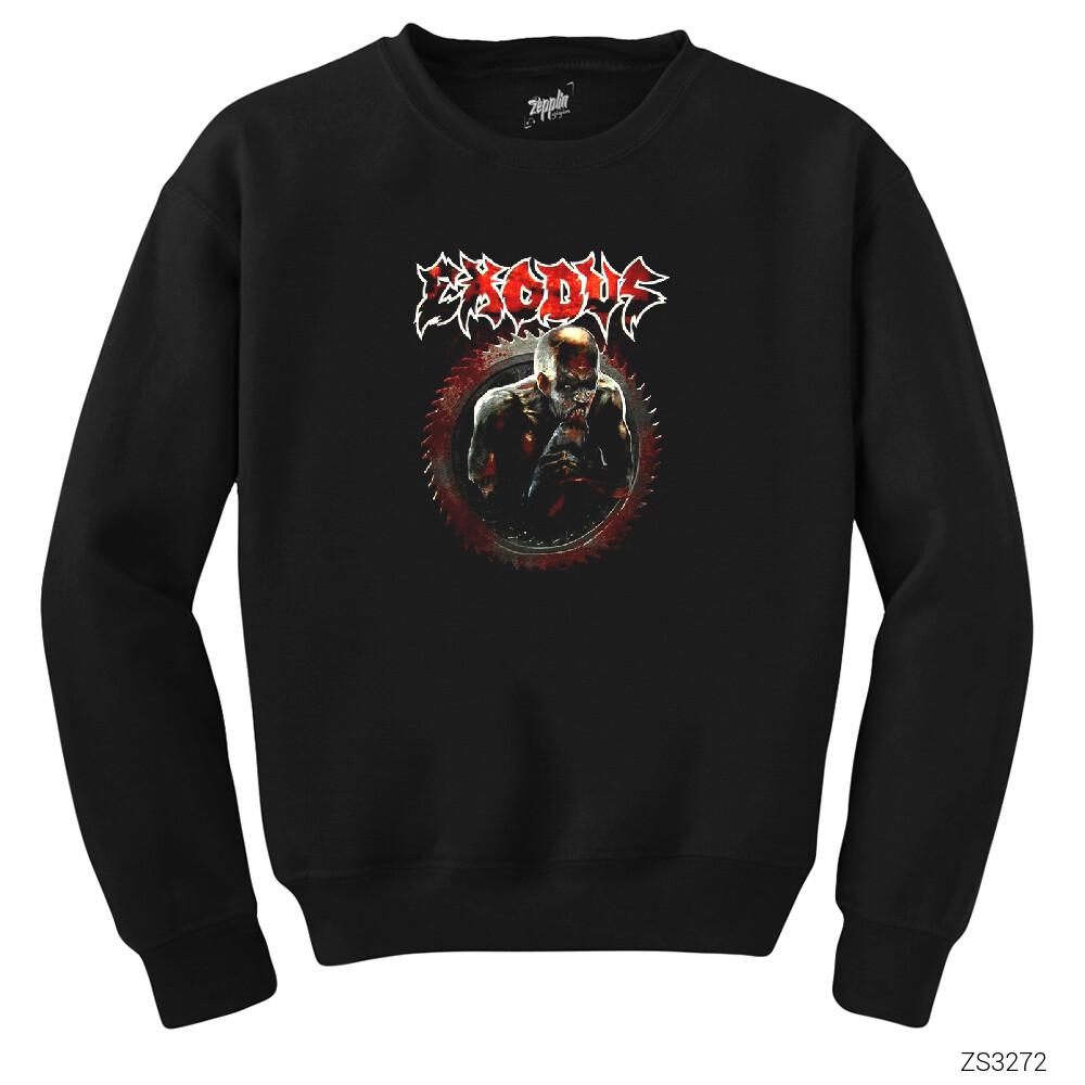 Exodus Siyah Sweatshirt