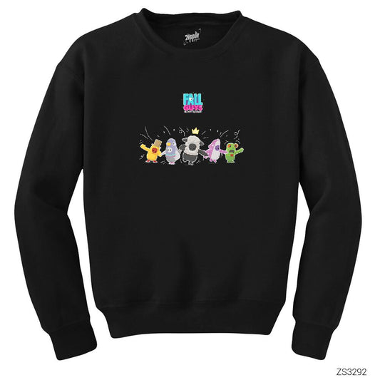 Fall Guys Winner Team Siyah Sweatshirt