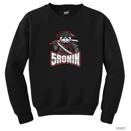 5Ronin Siyah Sweatshirt