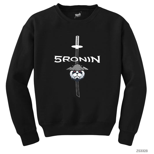 5Ronin Sword Siyah Sweatshirt