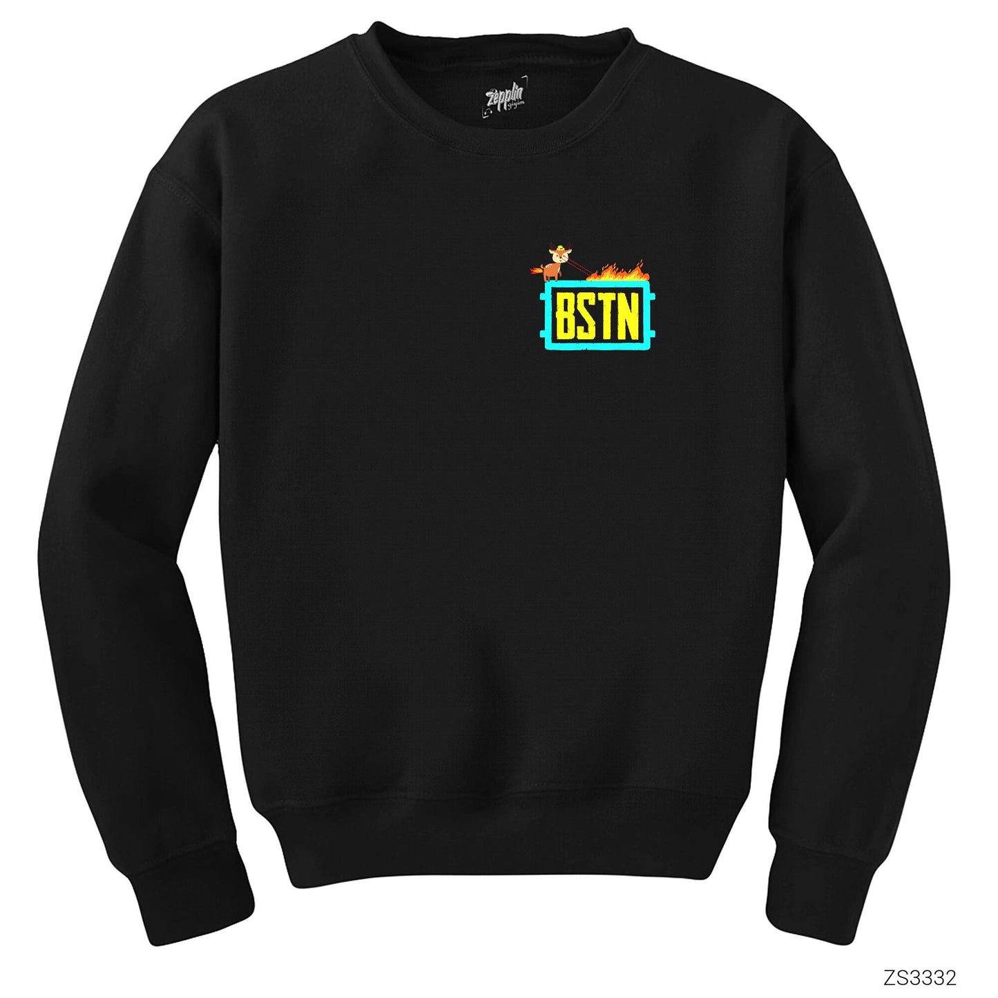 Bystanders Siyah Sweatshirt