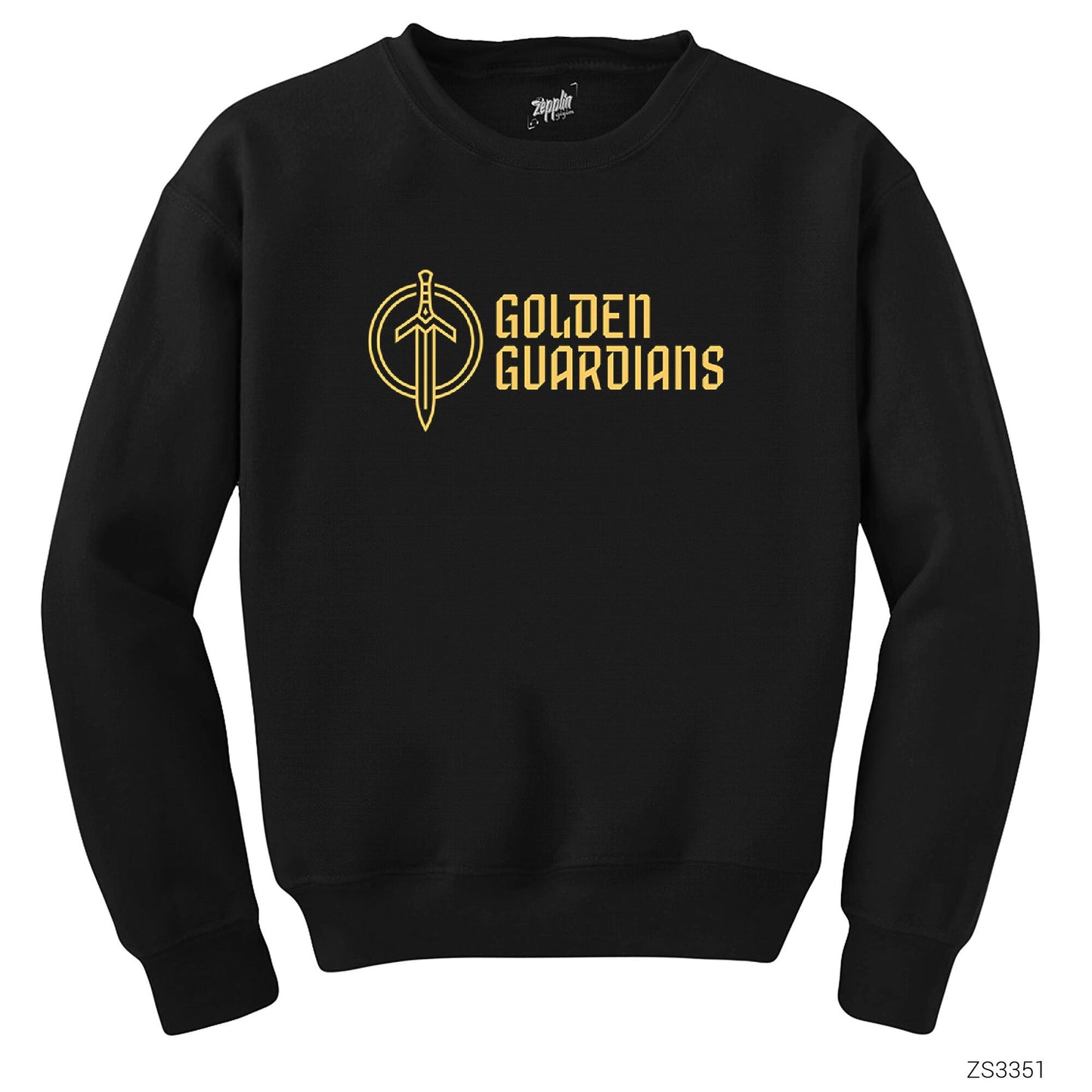 Golden Guardians Side Siyah Sweatshirt
