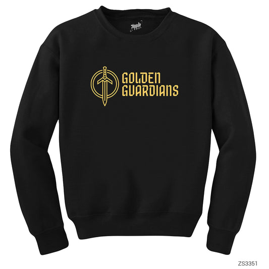 Golden Guardians Side Siyah Sweatshirt