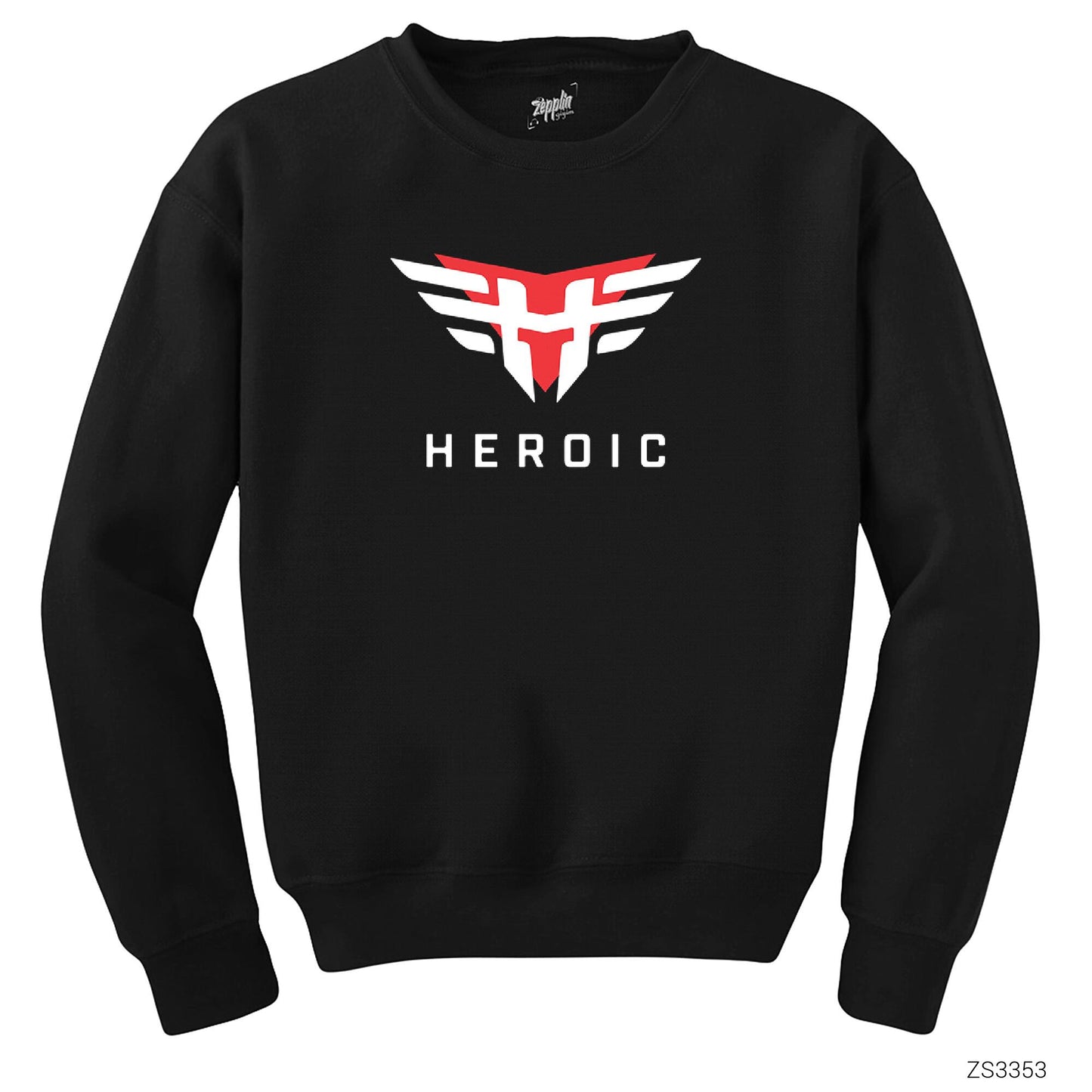 Heroic Siyah Sweatshirt