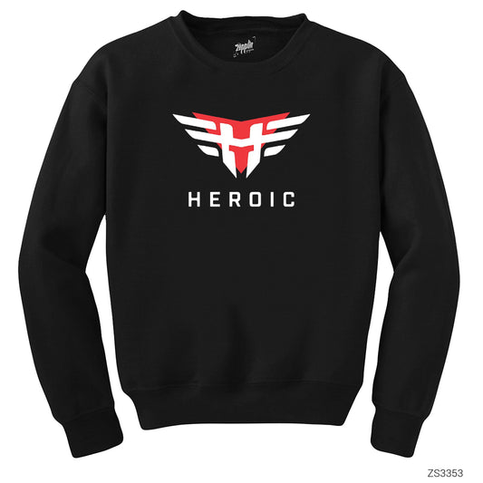 Heroic Siyah Sweatshirt