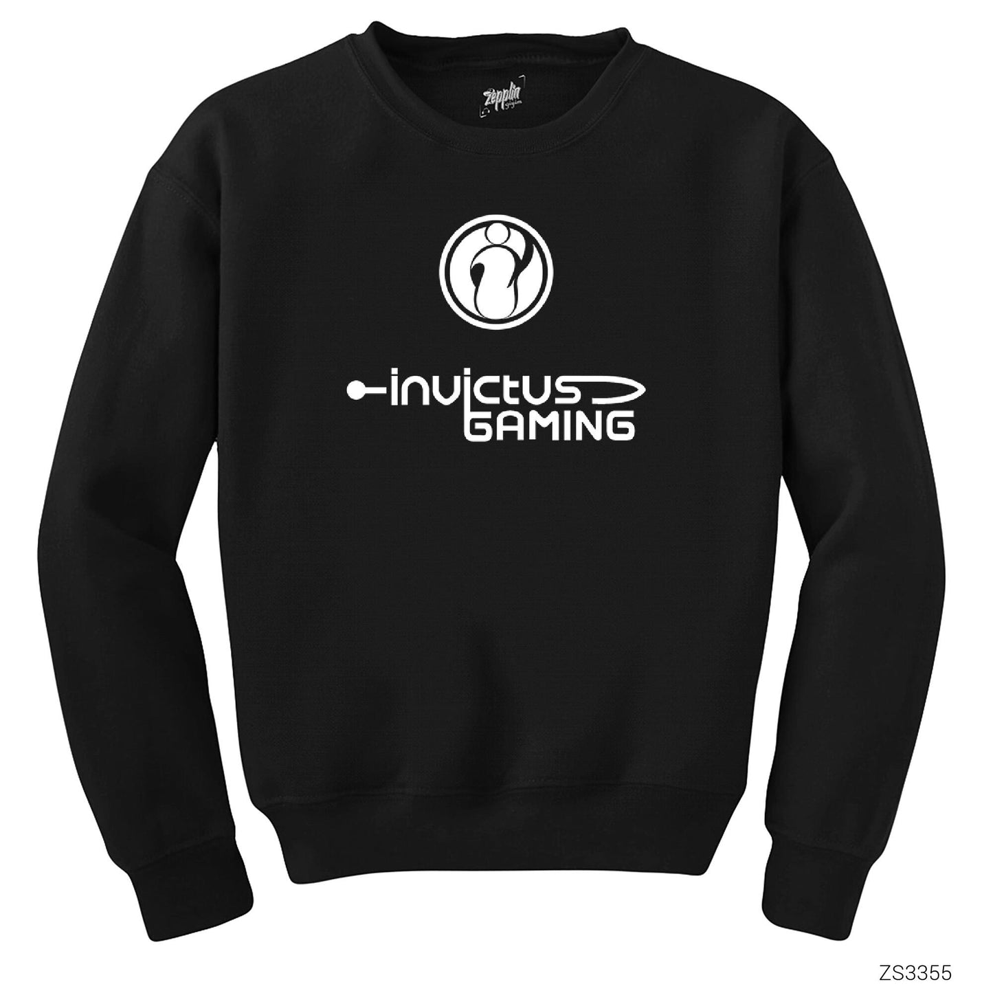 Invictus Gaming Siyah Sweatshirt