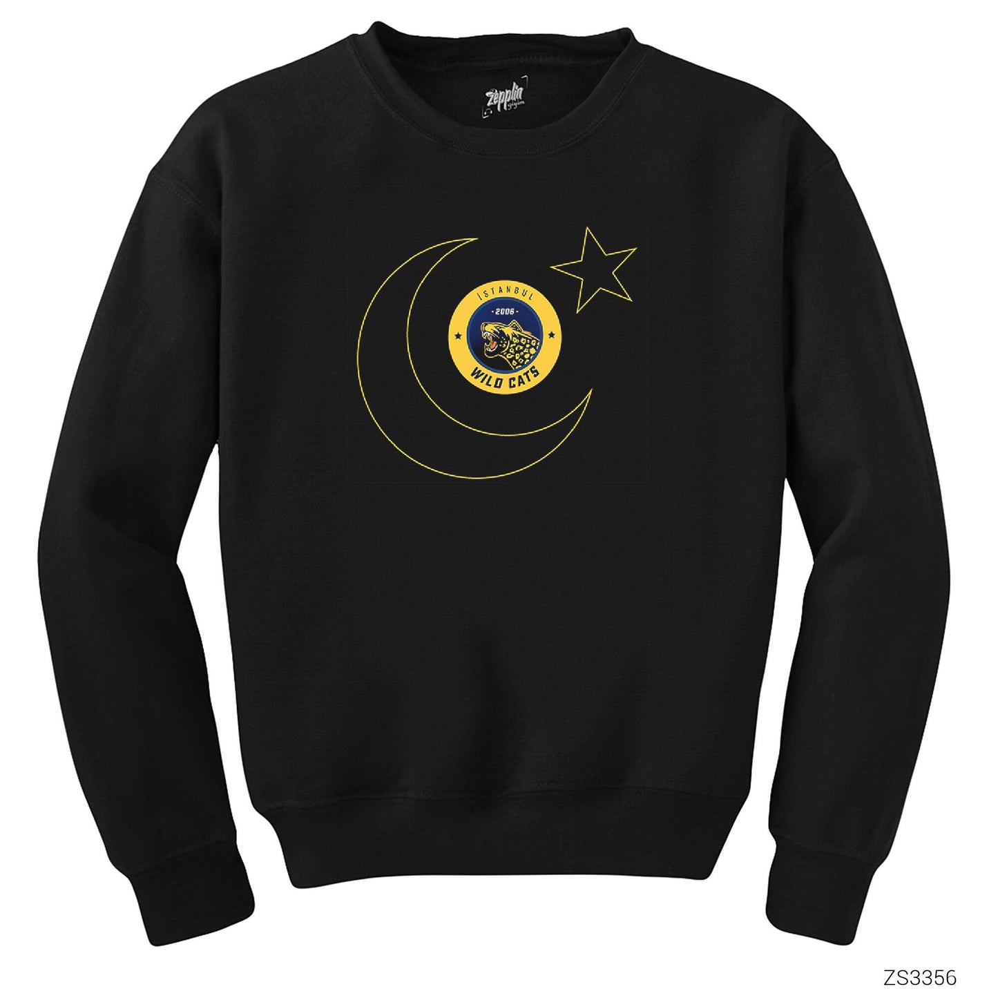 Istanbul Wildcats Siyah Sweatshirt