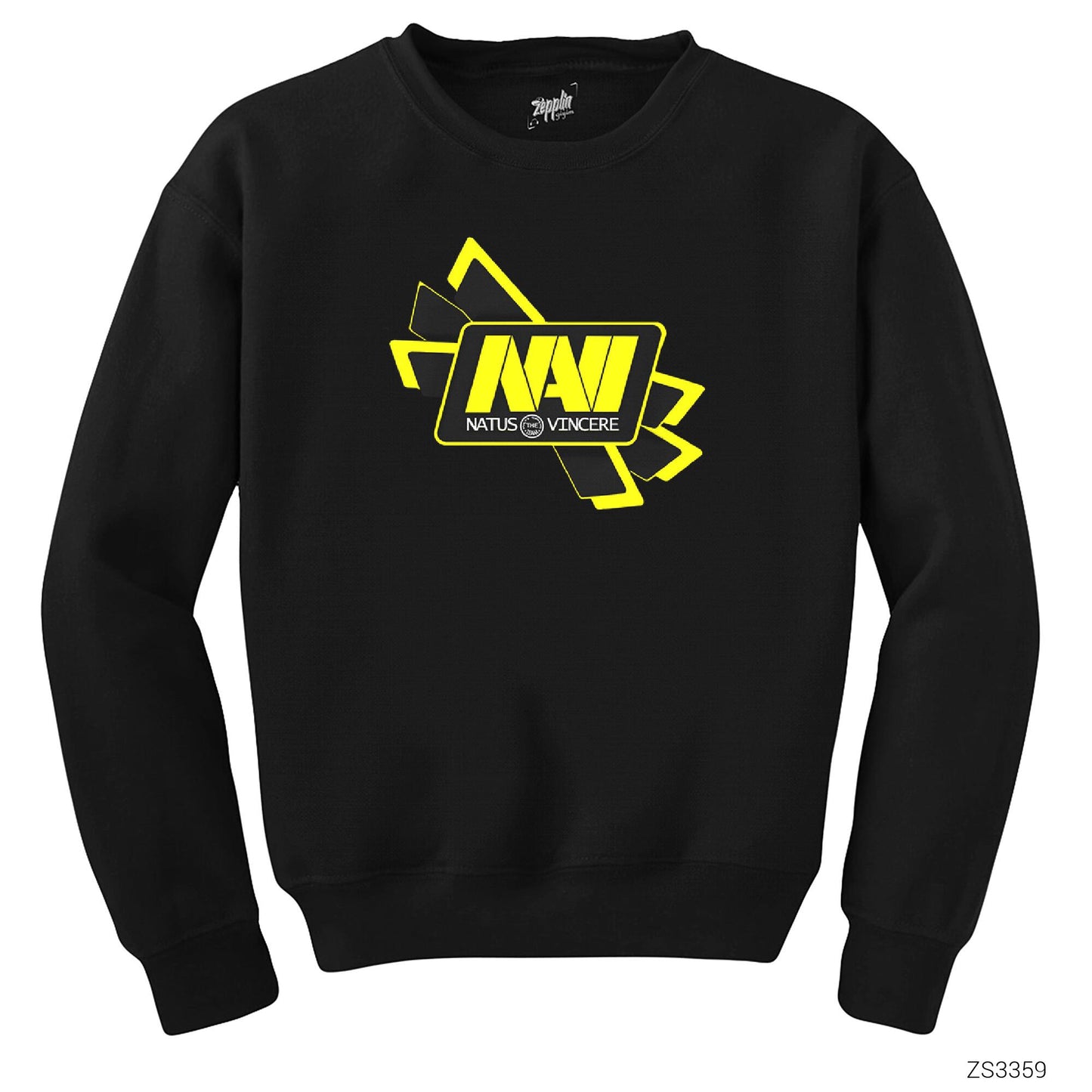 Natus Vincere Cross Line Siyah Sweatshirt