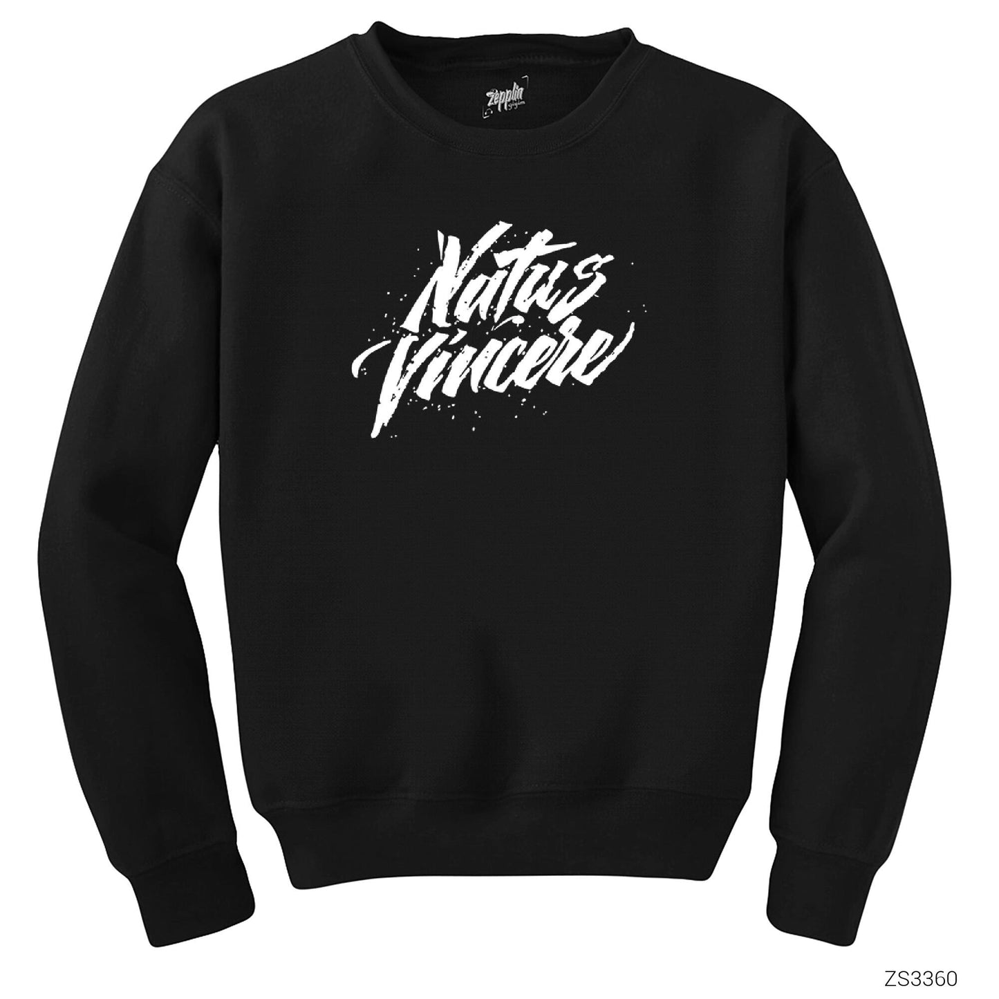 Natus Vincere Hand Writing Siyah Sweatshirt