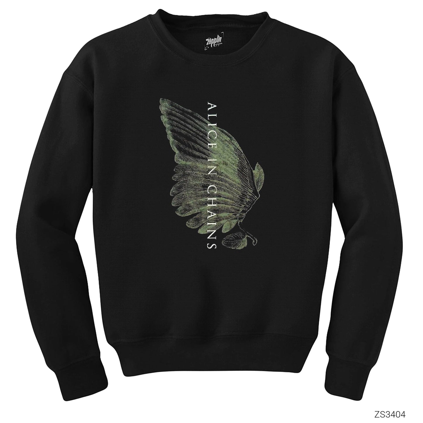 Alice in Chains Wing Siyah Sweatshirt