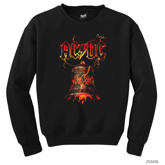 AC DC Bells Loughborough Siyah Sweatshirt