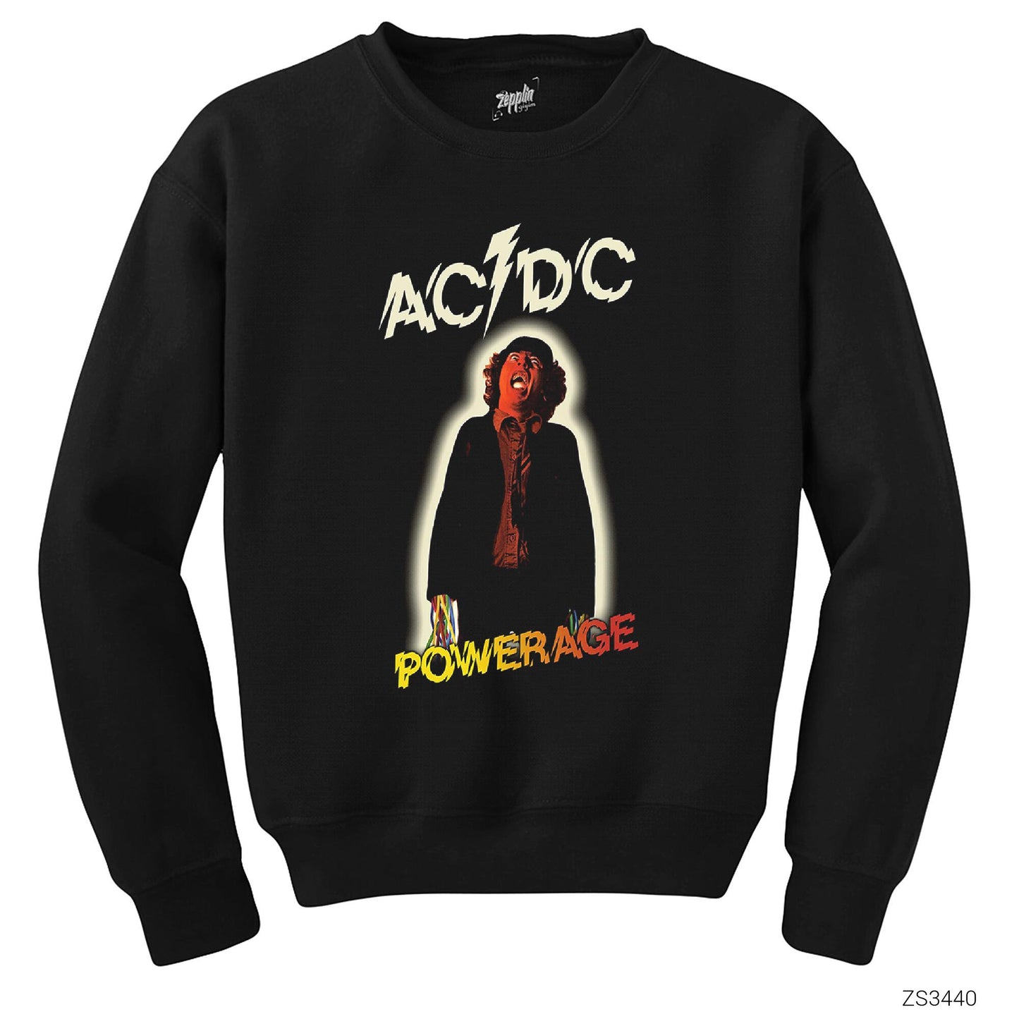 AC DC Powerage Siyah Sweatshirt