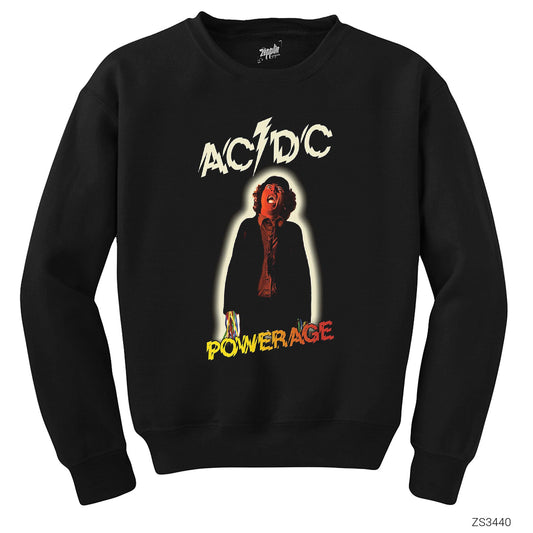 AC DC Powerage Siyah Sweatshirt