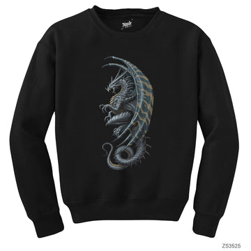 Kadim Ejderha Siyah Sweatshirt