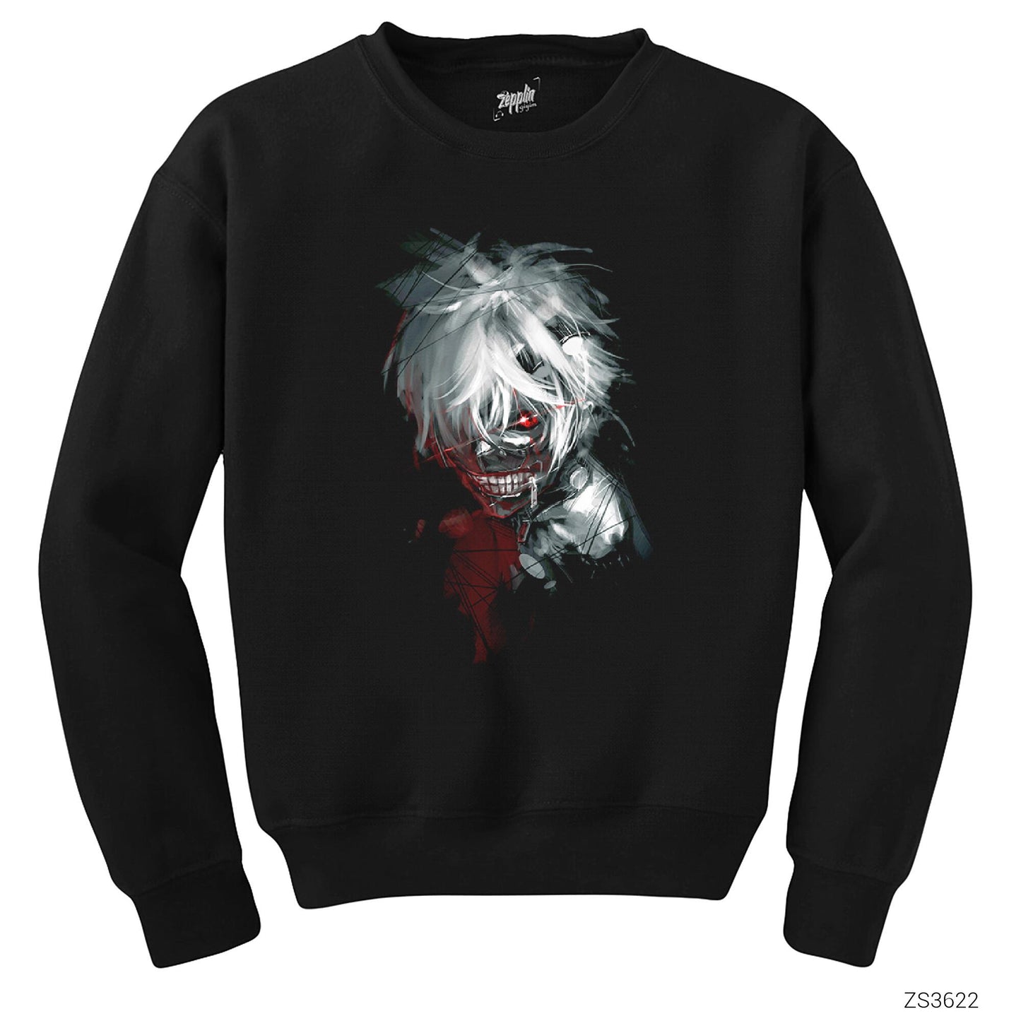 Tokyo Ghoul Siyah Sweatshirt