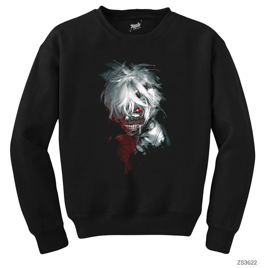 Tokyo Ghoul Siyah Sweatshirt