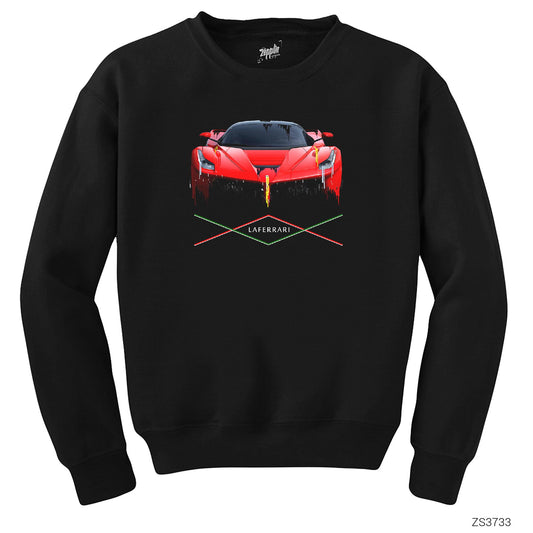 LaFerrari Siyah Sweatshirt