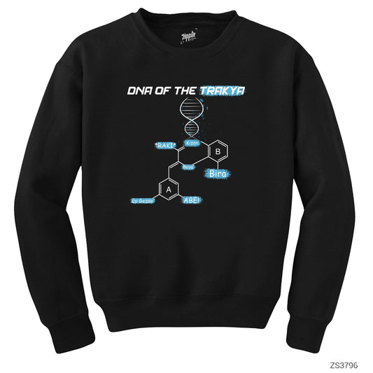 Dna Of The Trakya Siyah Sweatshirt