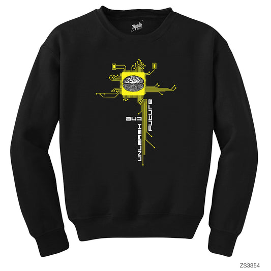 Unleash Siyah Sweatshirt