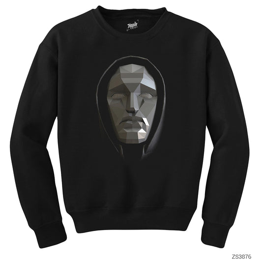 Squid Game Manager Siyah Sweatshirt