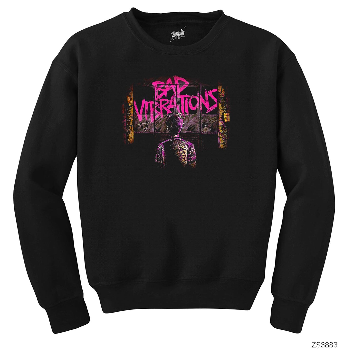A Day Remember Bad Vibrations Siyah Sweatshirt