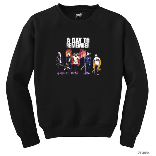 A Day Remember Group Siyah Sweatshirt