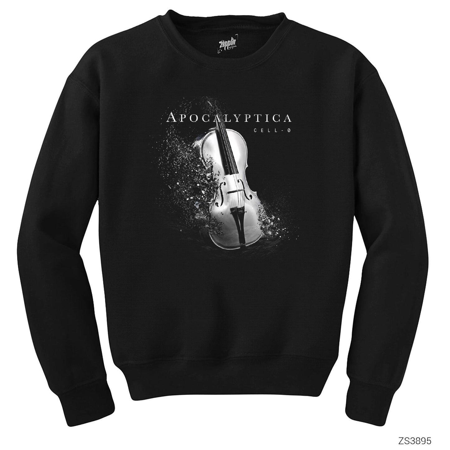 Apocalyptica Cell 0 Siyah Sweatshirt