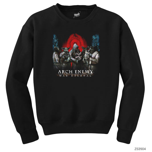 Arch Enemy War Eternal Siyah Sweatshirt