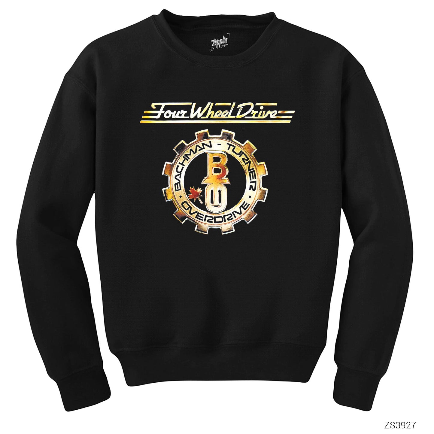 Bachman Turner Overdrive Four Wheel Drive Siyah Sweatshirt