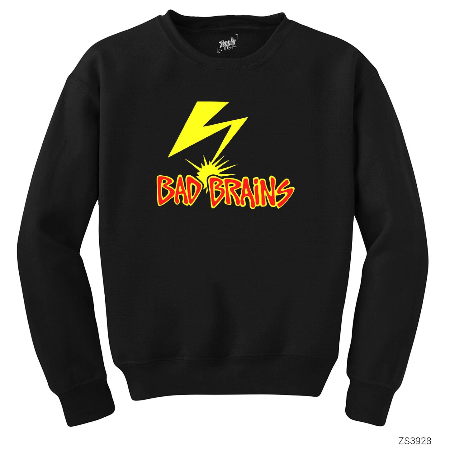 Bad Brains Lighting Siyah Sweatshirt