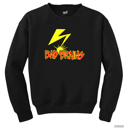 Bad Brains Lighting Siyah Sweatshirt