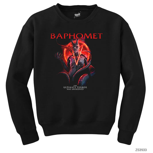 Baphomet The Ultimate Siyah Sweatshirt
