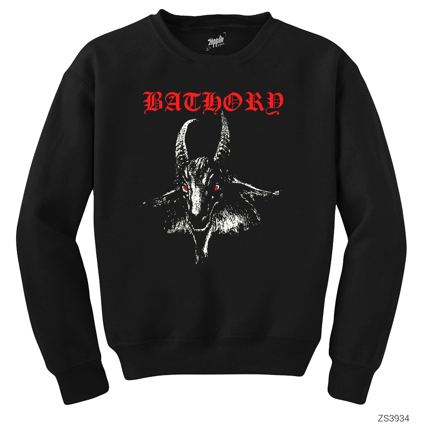 Bathory Goat Classic Siyah Sweatshirt