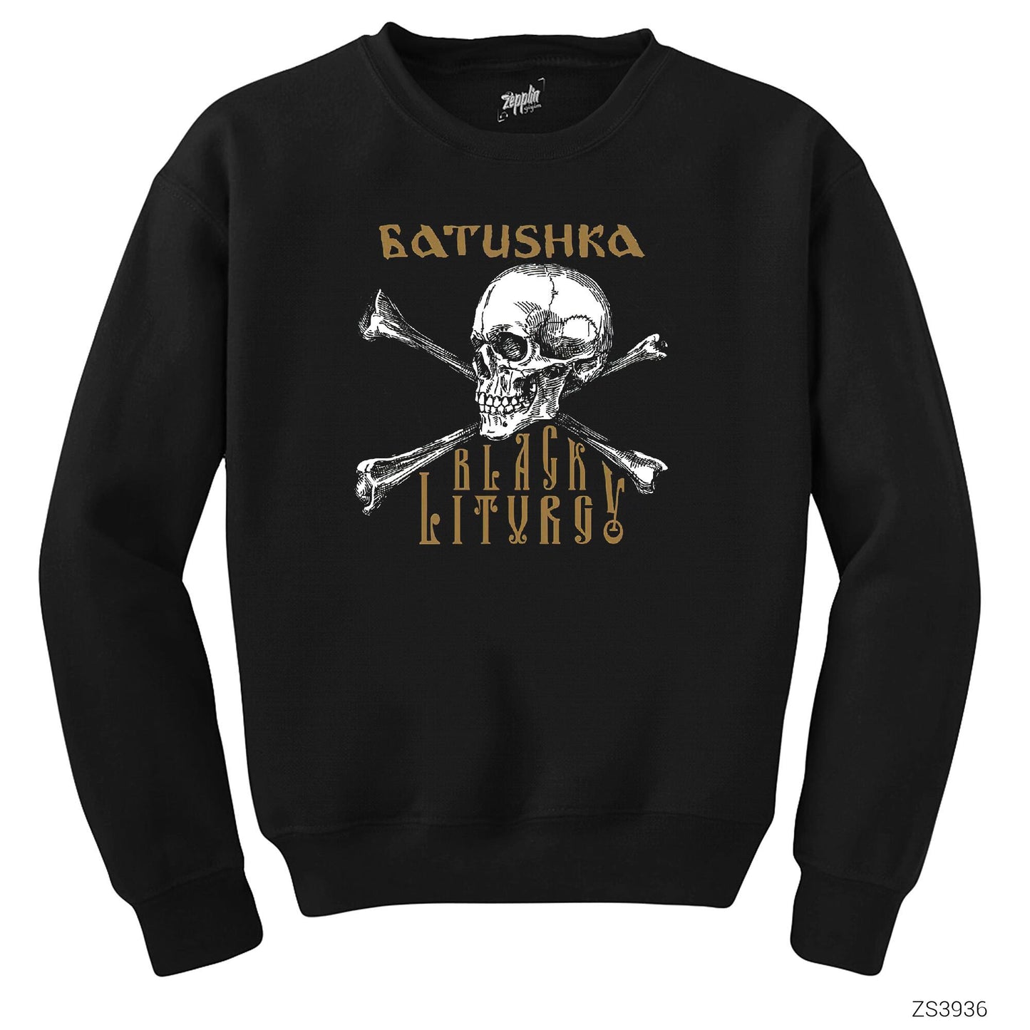 Batushka Black Liturgy Siyah Sweatshirt