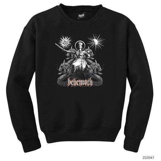 Behemoth Evangelion 2009 Siyah Sweatshirt