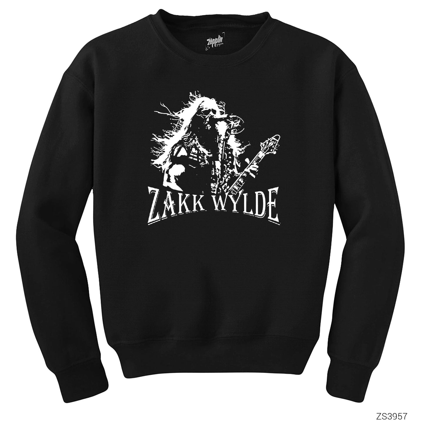 Black Label Society Zakk Wylde Star Siyah Sweatshirt