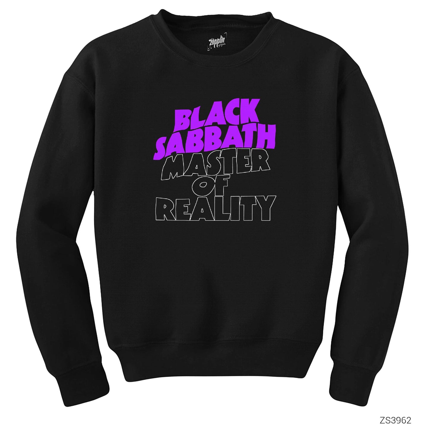 Black Sabbath Master of Reality Siyah Sweatshirt