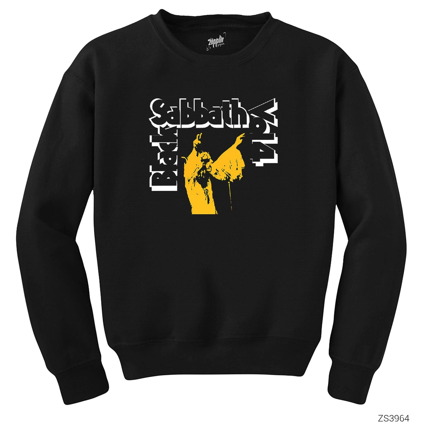 Black Sabbath Vol 4 Siyah Sweatshirt